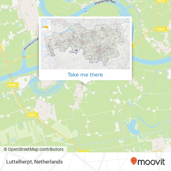 Luttelherpt map
