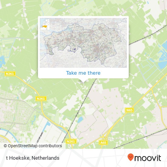 t Hoekske map