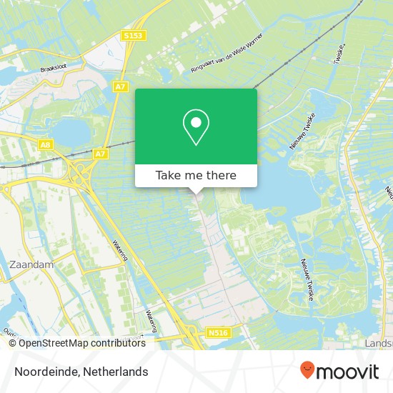 Noordeinde map