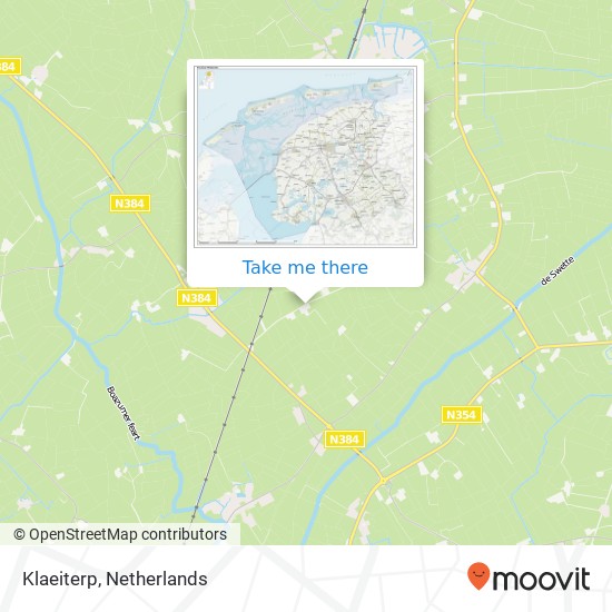 Klaeiterp map