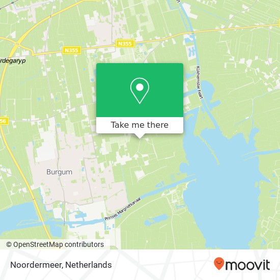 Noordermeer Karte