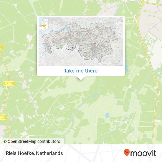 Riels Hoefke map