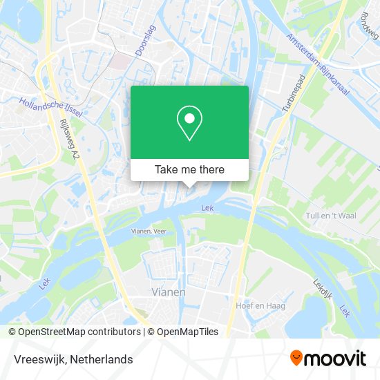 Vreeswijk Karte