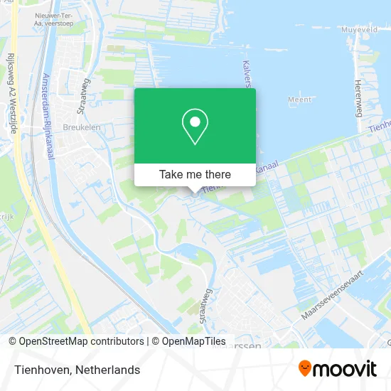 Tienhoven map