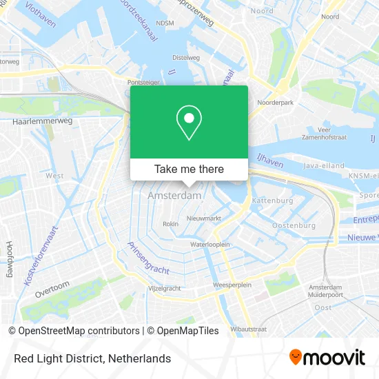 Red Light District map