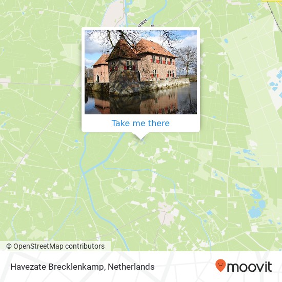 Havezate Brecklenkamp map