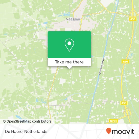 De Haere map