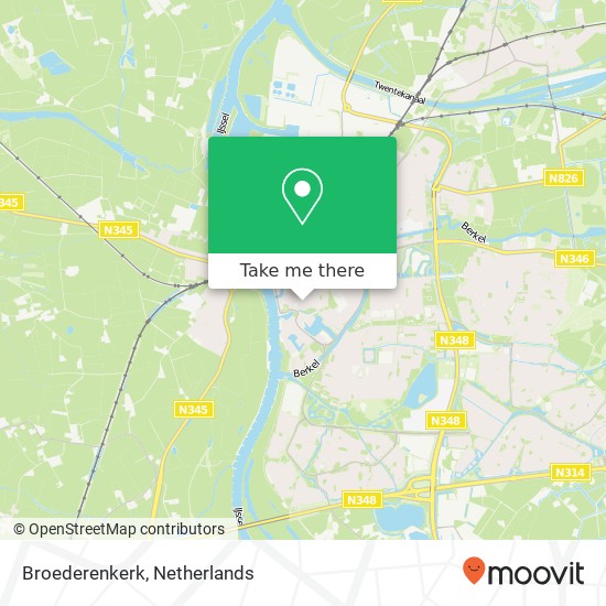 Broederenkerk map