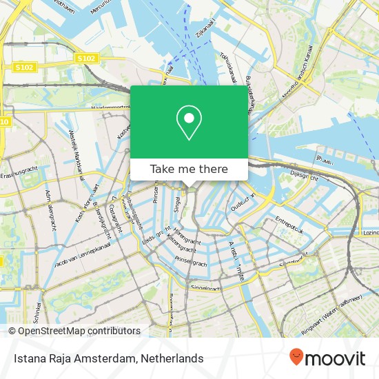 Istana Raja Amsterdam map