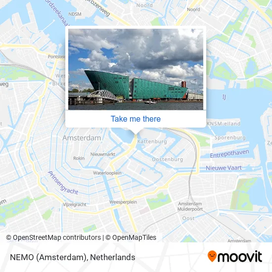 NEMO (Amsterdam) map