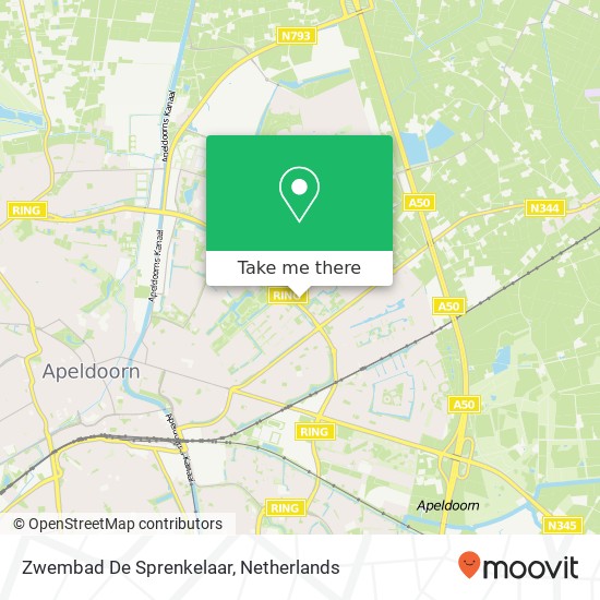 Zwembad De Sprenkelaar map