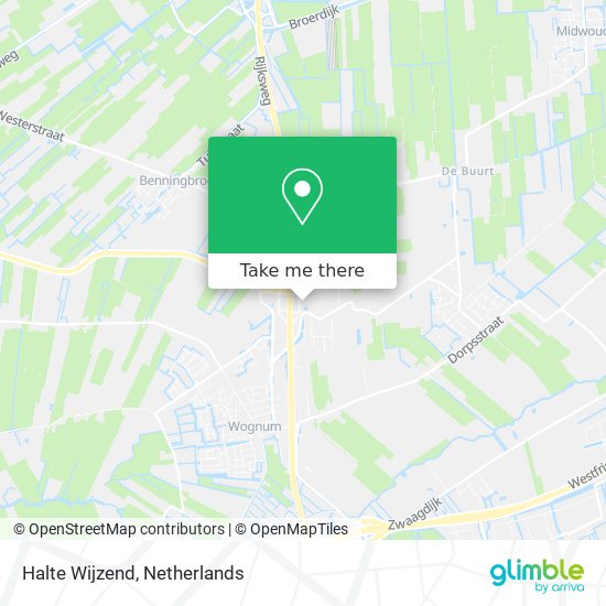 Halte Wijzend map