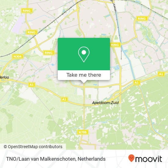 TNO/Laan van Malkenschoten map