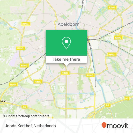 Joods Kerkhof map