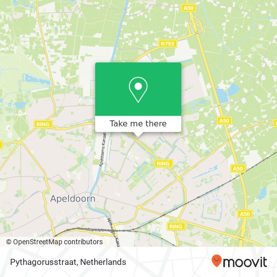 Pythagorusstraat map