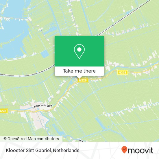 Klooster Sint Gabriel map