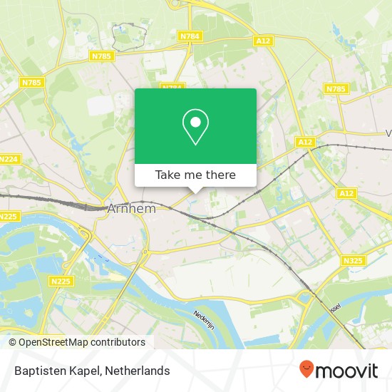 Baptisten Kapel map