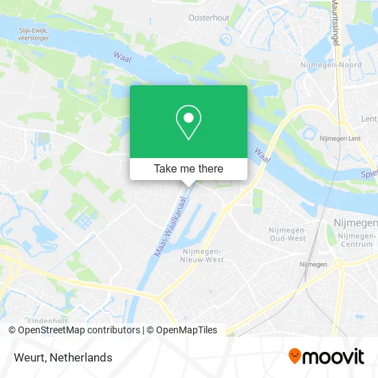 Weurt Karte