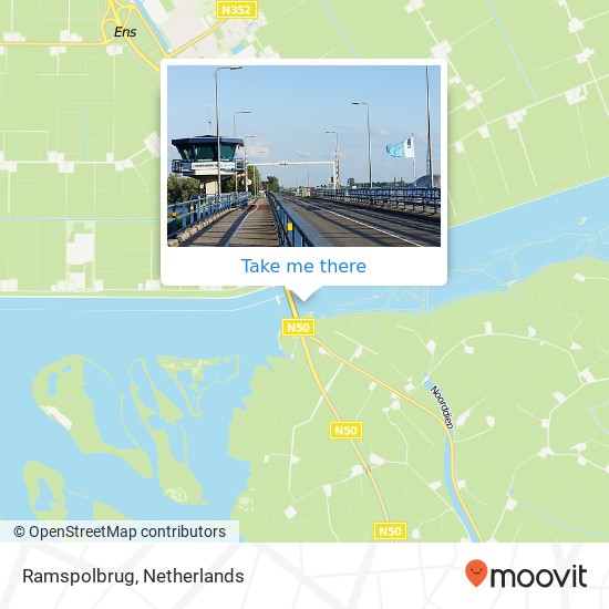 Ramspolbrug map