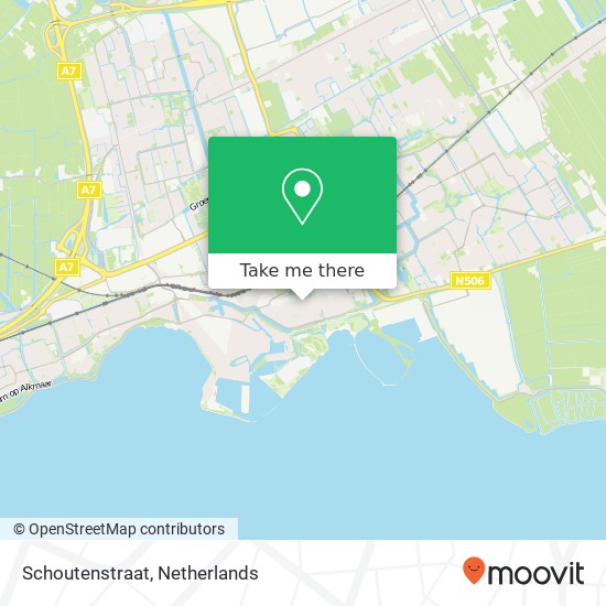 Schoutenstraat map