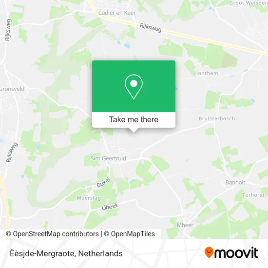 Èèsjde-Mergraote map