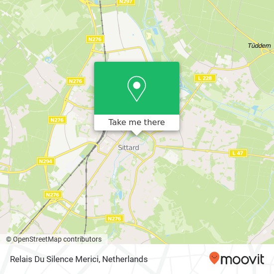 Relais Du Silence Merici map