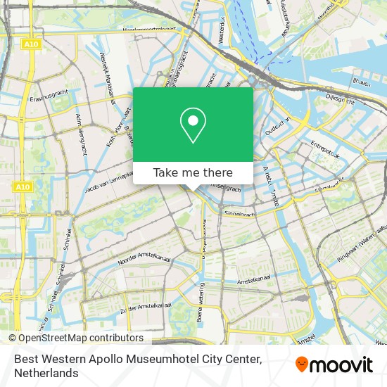 Best Western Apollo Museumhotel City Center map