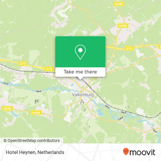 Hotel Heynen map