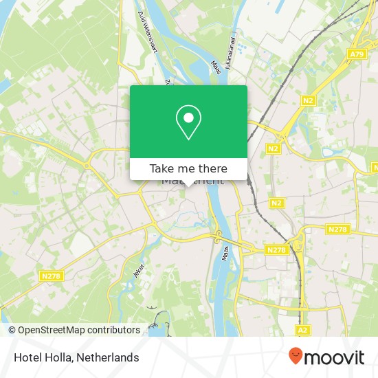 Hotel Holla map