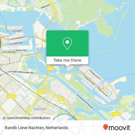 Bandb Lieve Nachten map