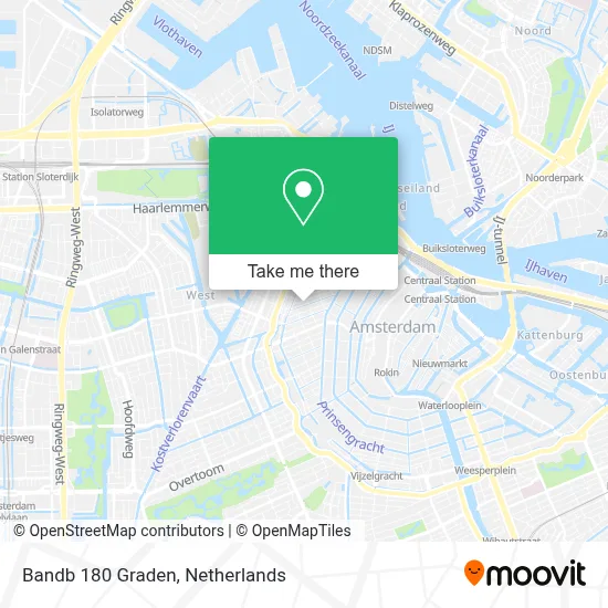 Bandb 180 Graden Karte