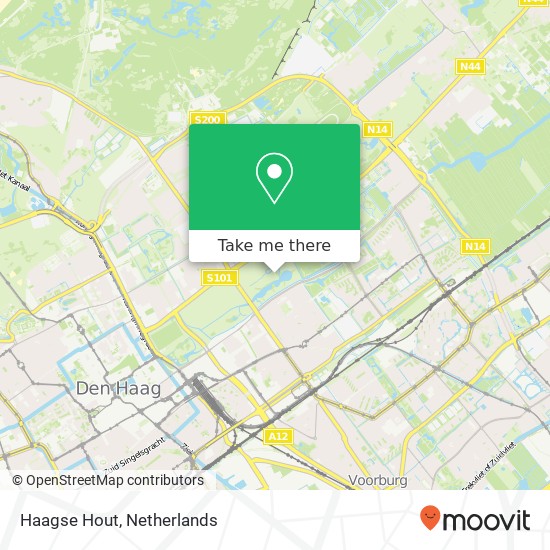 Haagse Hout map