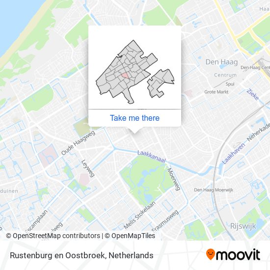 Rustenburg en Oostbroek map