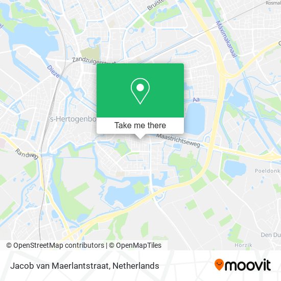 Jacob van Maerlantstraat Karte