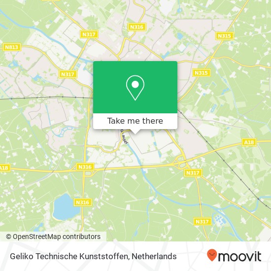 Geliko Technische Kunststoffen, Vlijtstraat 18 map