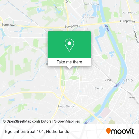 Egelantierstraat 101 map