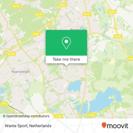 Wante Sport, Hei Carisborgweg 19 map