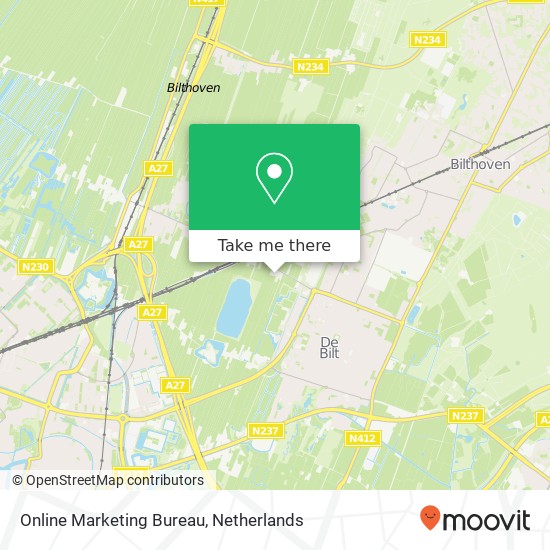 Online Marketing Bureau map