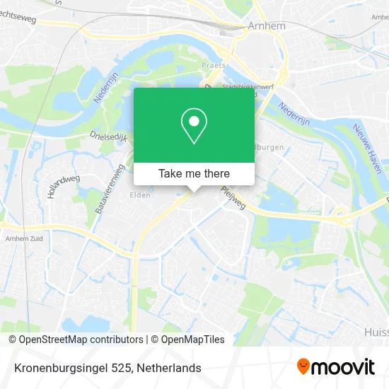 Kronenburgsingel 525 map