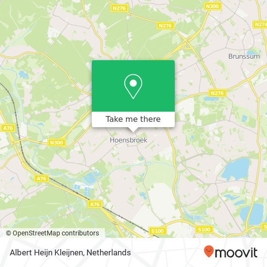 Albert Heijn Kleijnen, Kouvenderstraat 100 map