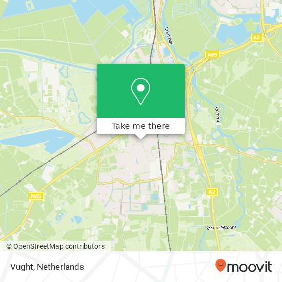 Vught, Vught, Nederland Karte