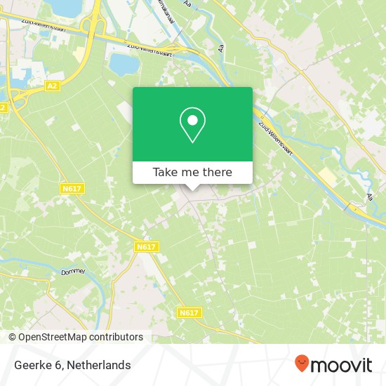 Geerke 6, 5271 ZE Maaskantje map