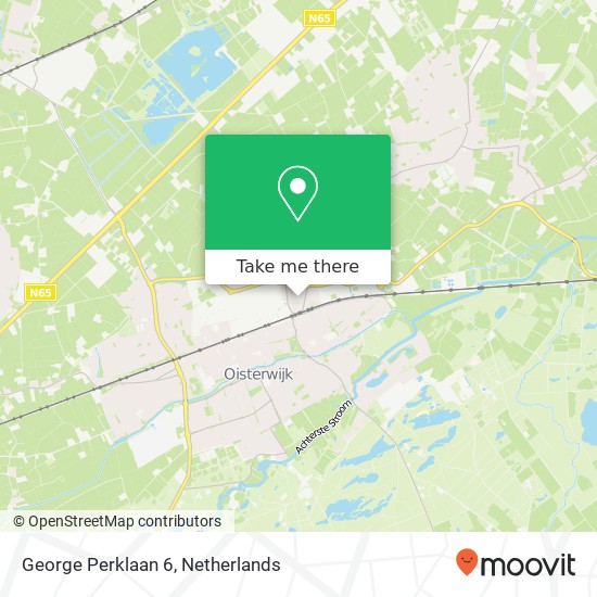 George Perklaan 6, 5061 VP Oisterwijk map