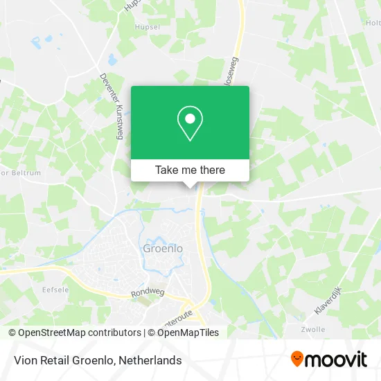 Vion Retail Groenlo map