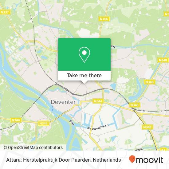Attara: Herstelpraktijk Door Paarden, Veenweg map