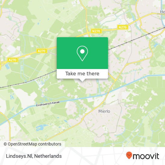 Lindseys.Nl, Hulshoeve 17 map