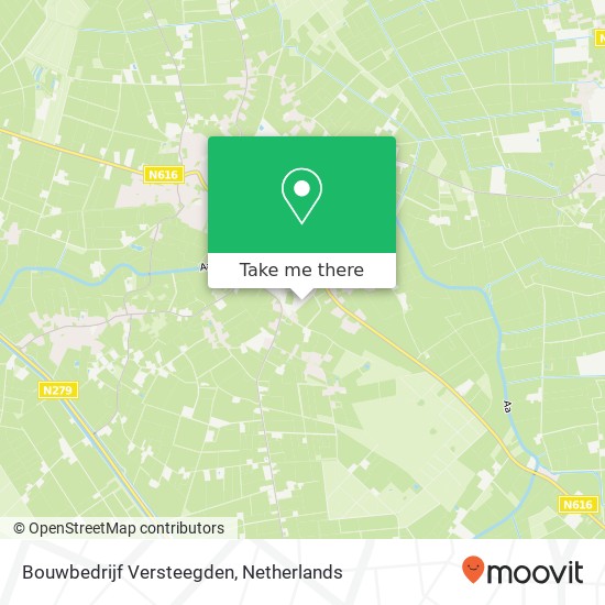 Bouwbedrijf Versteegden map