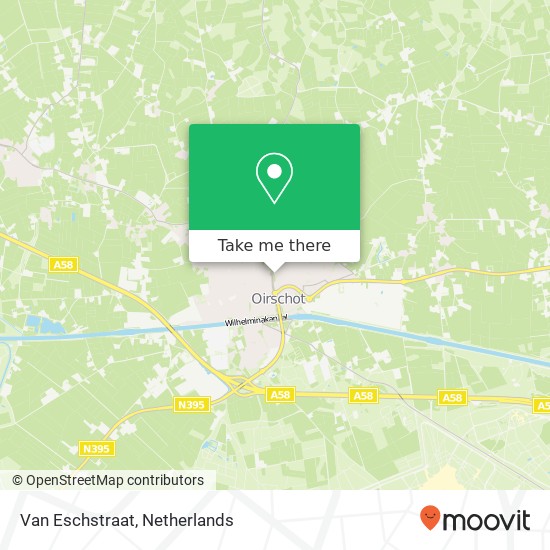 Van Eschstraat, 5688 Oirschot map