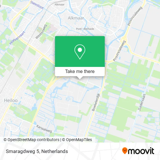 Smaragdweg 5 map