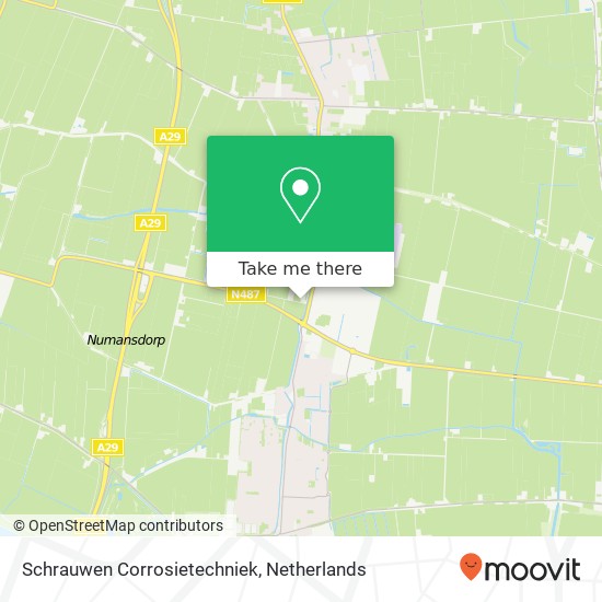 Schrauwen Corrosietechniek, Groene Kruisweg 6A map